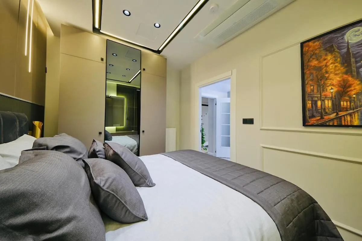 Taksim Square 1 plus 1 fully equipped air conditioned luxury apartment イスタンブール