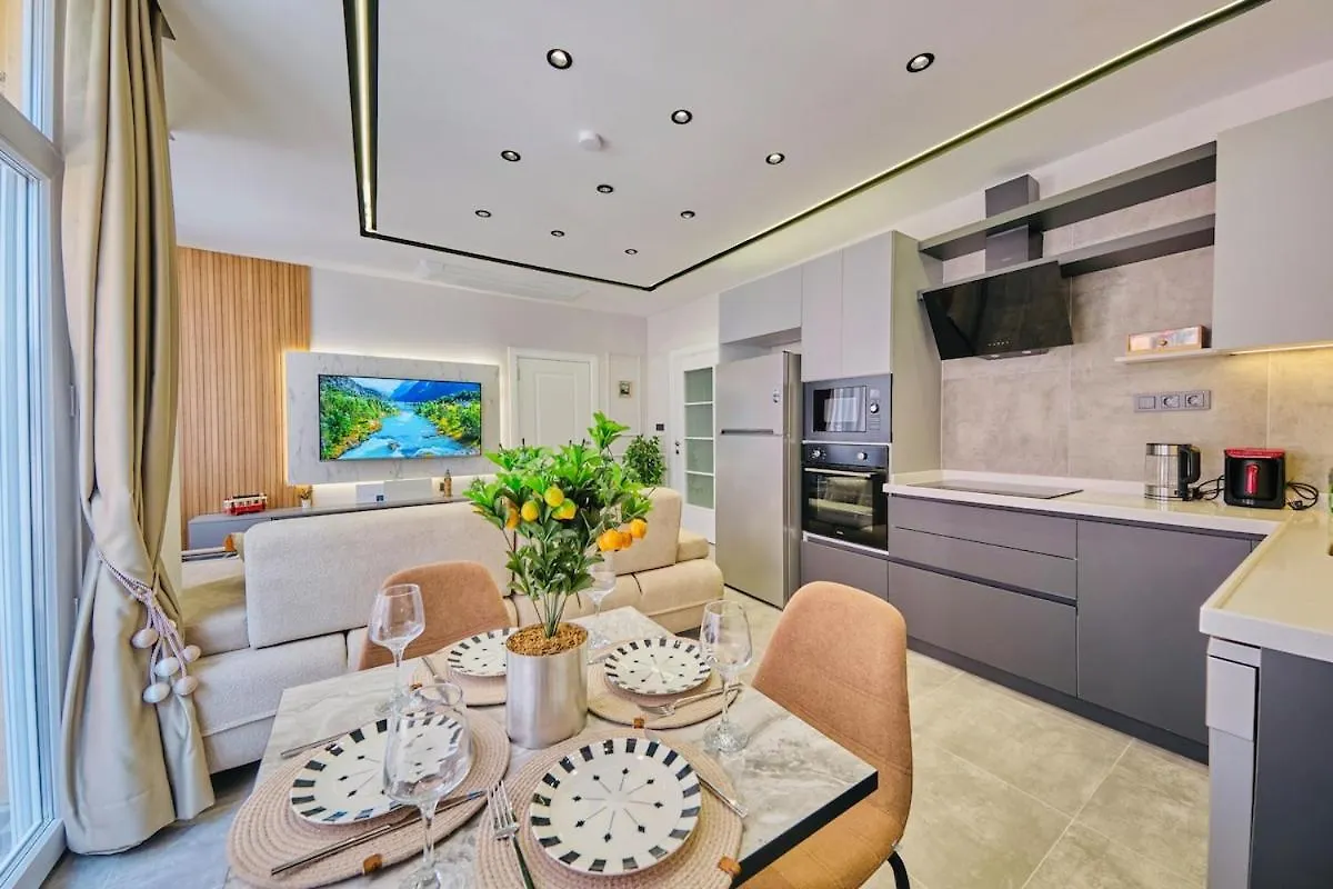 Taksim Square 1 plus 1 fully equipped air conditioned luxury apartment İstanbul